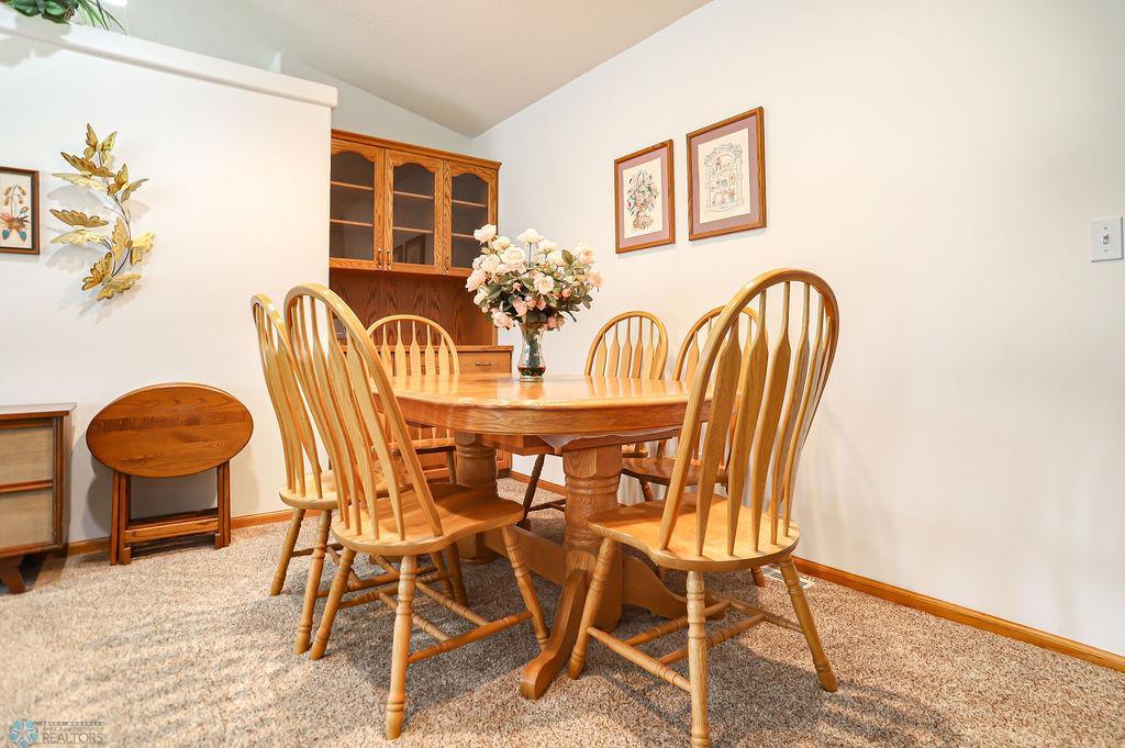 Dining area view