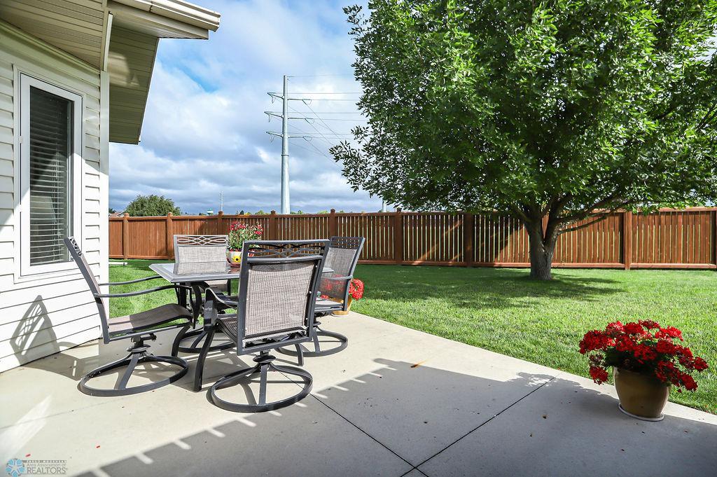patio/yard view