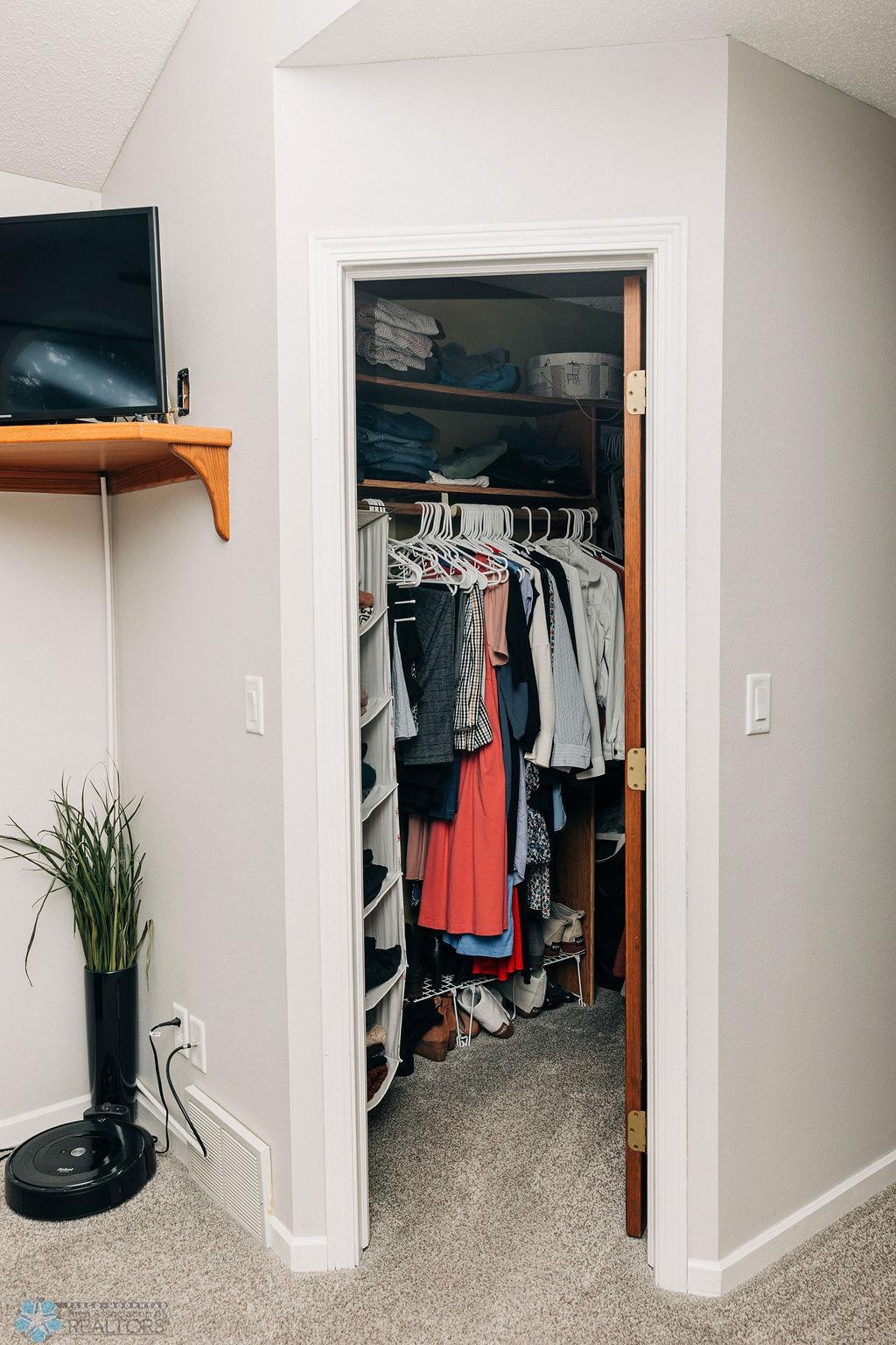 Primary closet