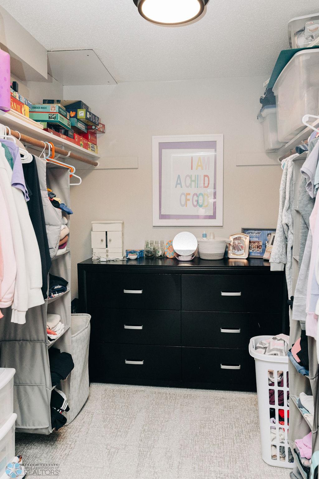 Bedroom 4 walk in closet