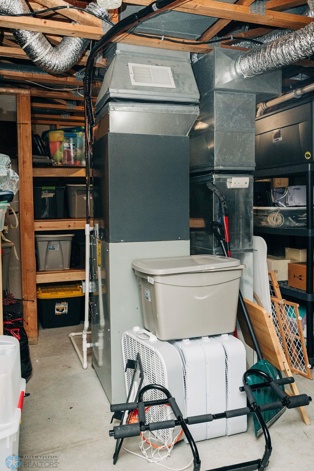 Utility room storage