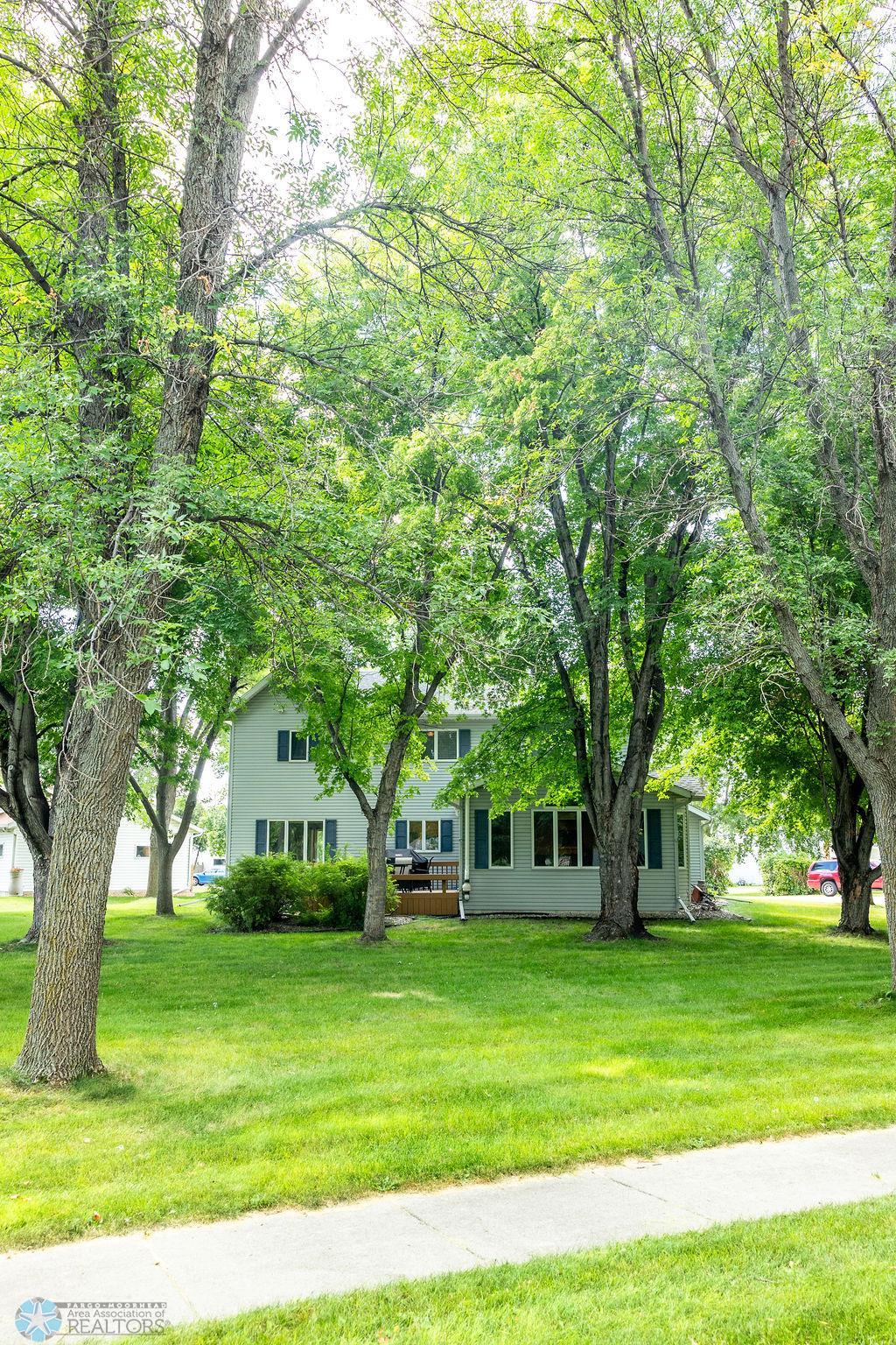 Backyard towards house