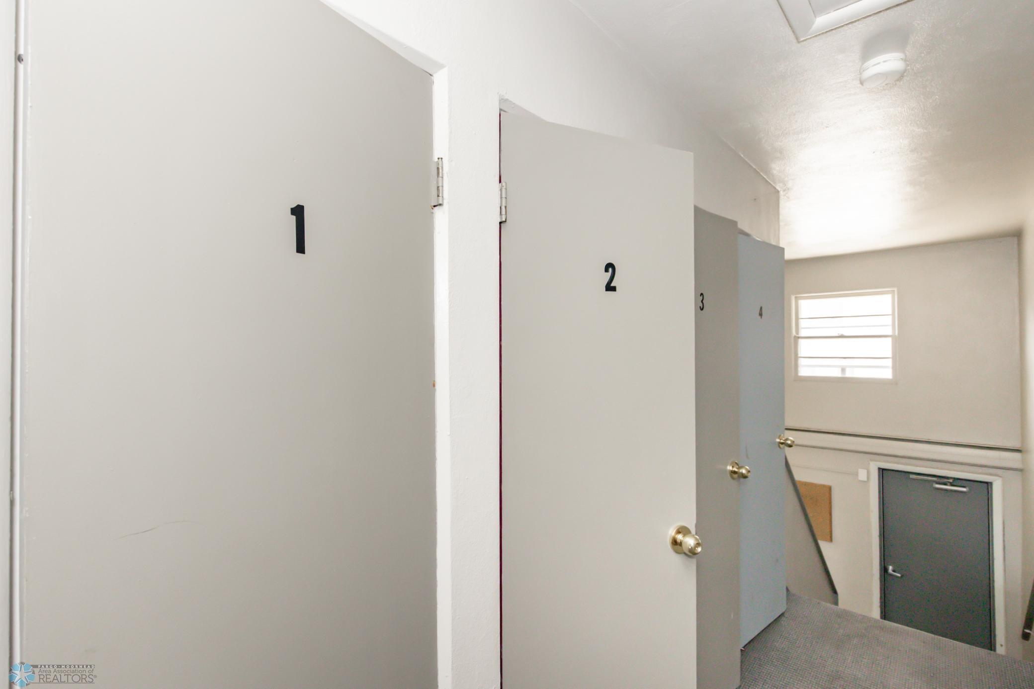 Separate Storage Closets