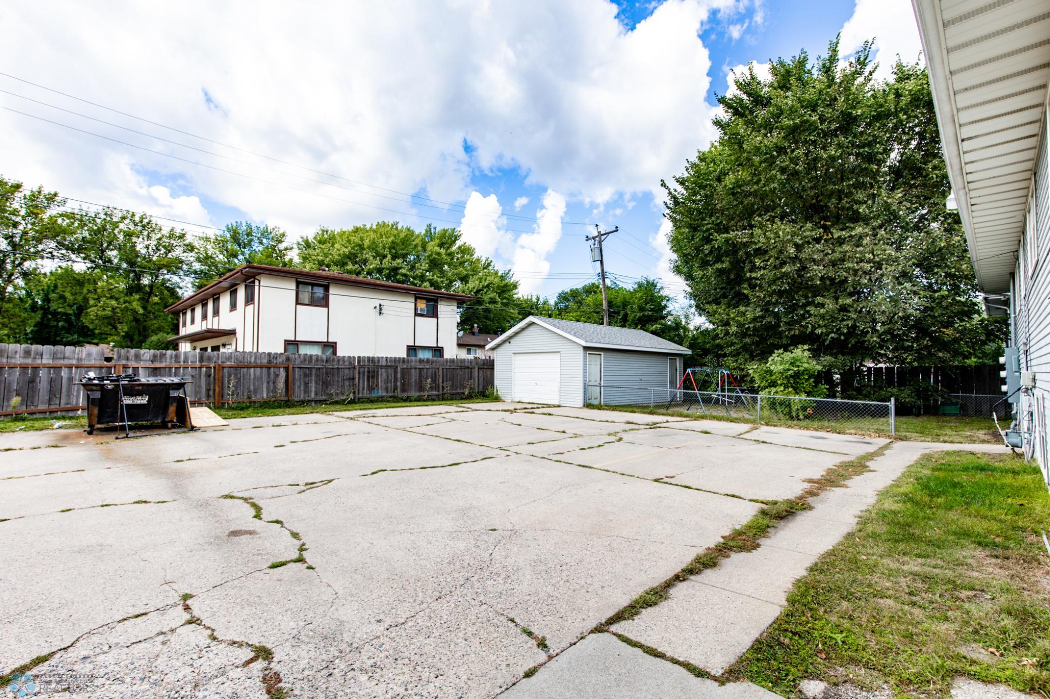 Back Lot + Garage
