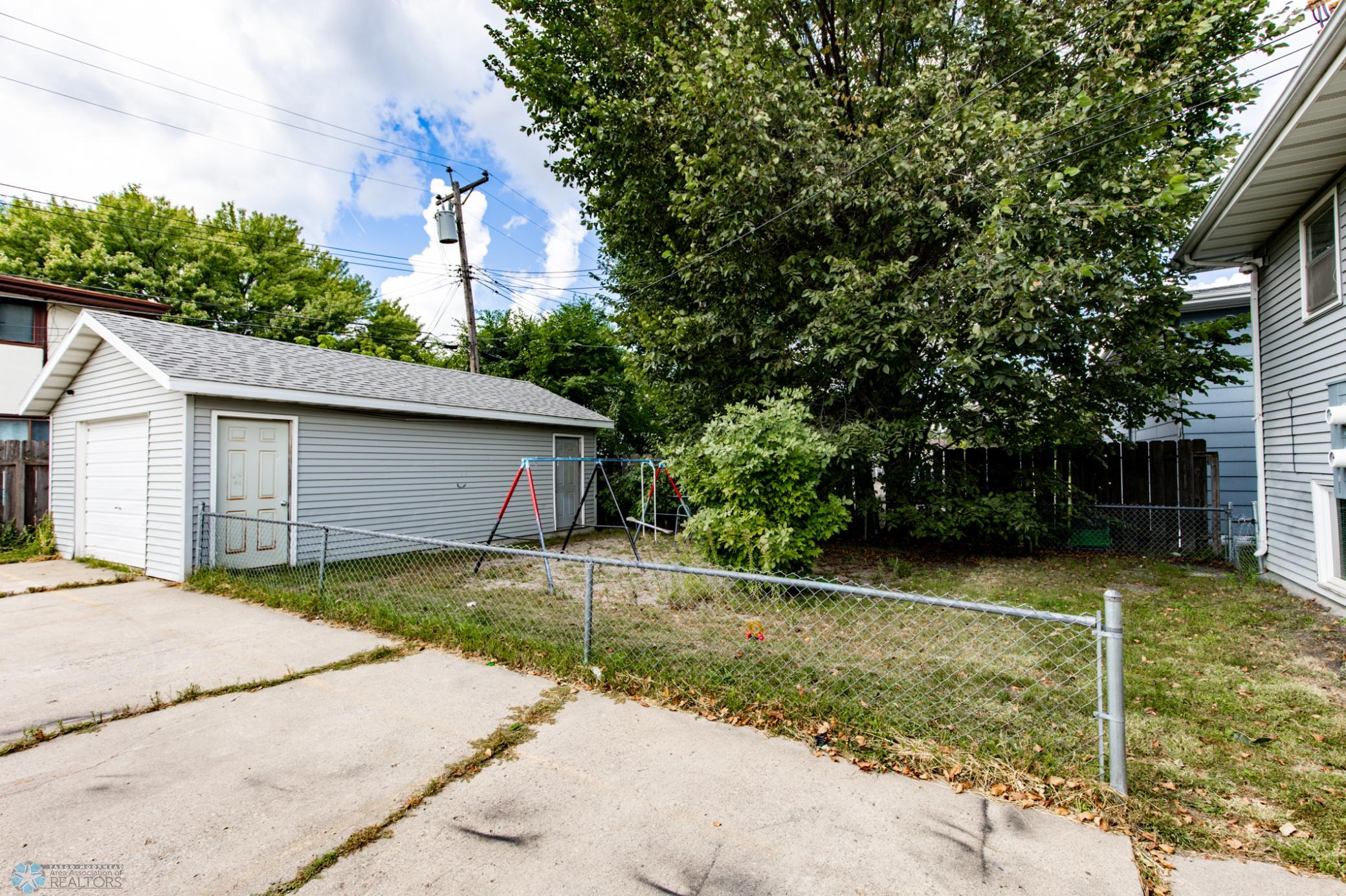 Backyard + Garage
