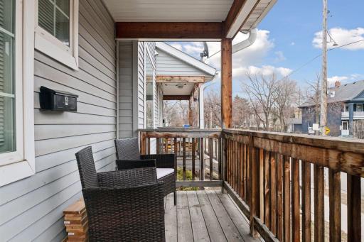 Multi-level 4plex with private front porches/entrances
