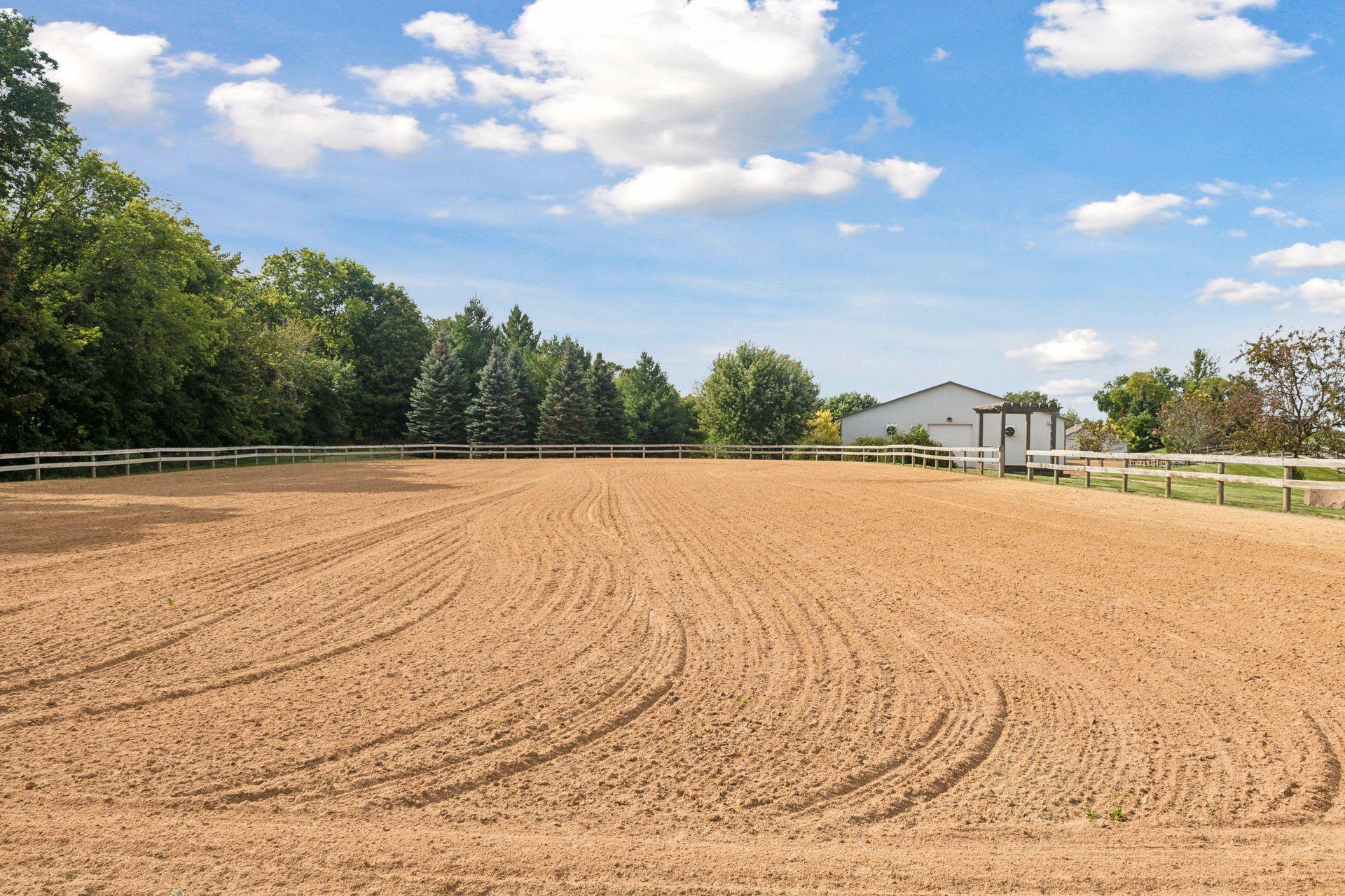 Outdoor Riding Arena and Gazebo