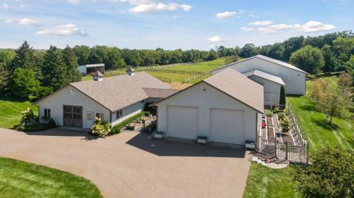 Barn, Machine Shed and Indoor Riding Arena
