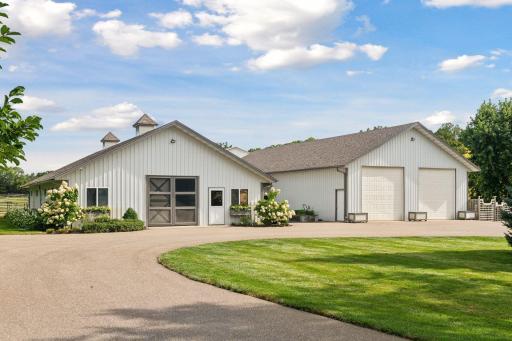 Barn, Machine Shed and Indoor Riding Arena