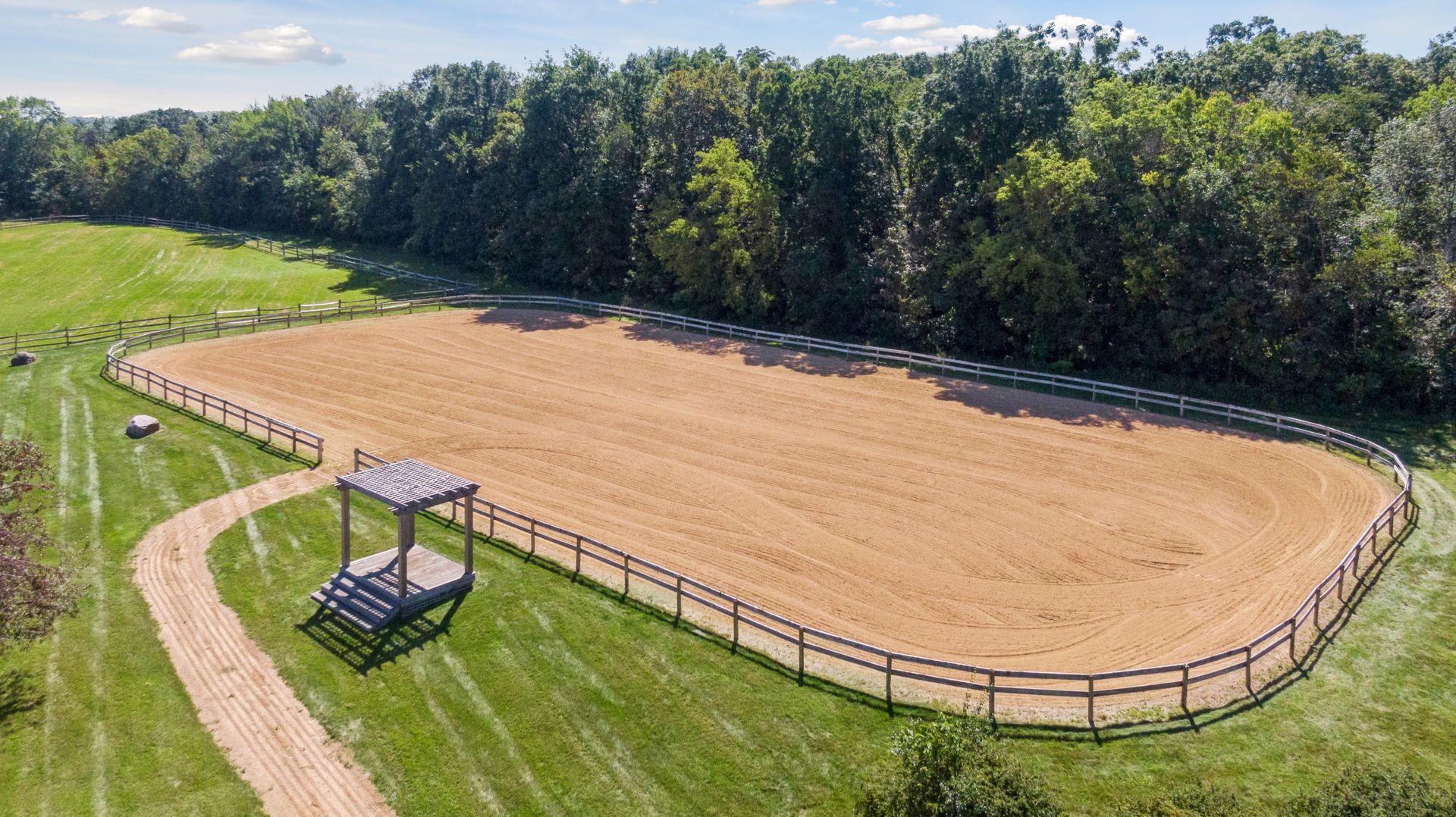 Outdoor Riding Arena and Gazebo