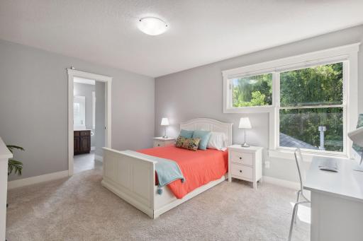 In addition, there are three ensuite bedrooms, which provide comfort and privacy for family and guests.