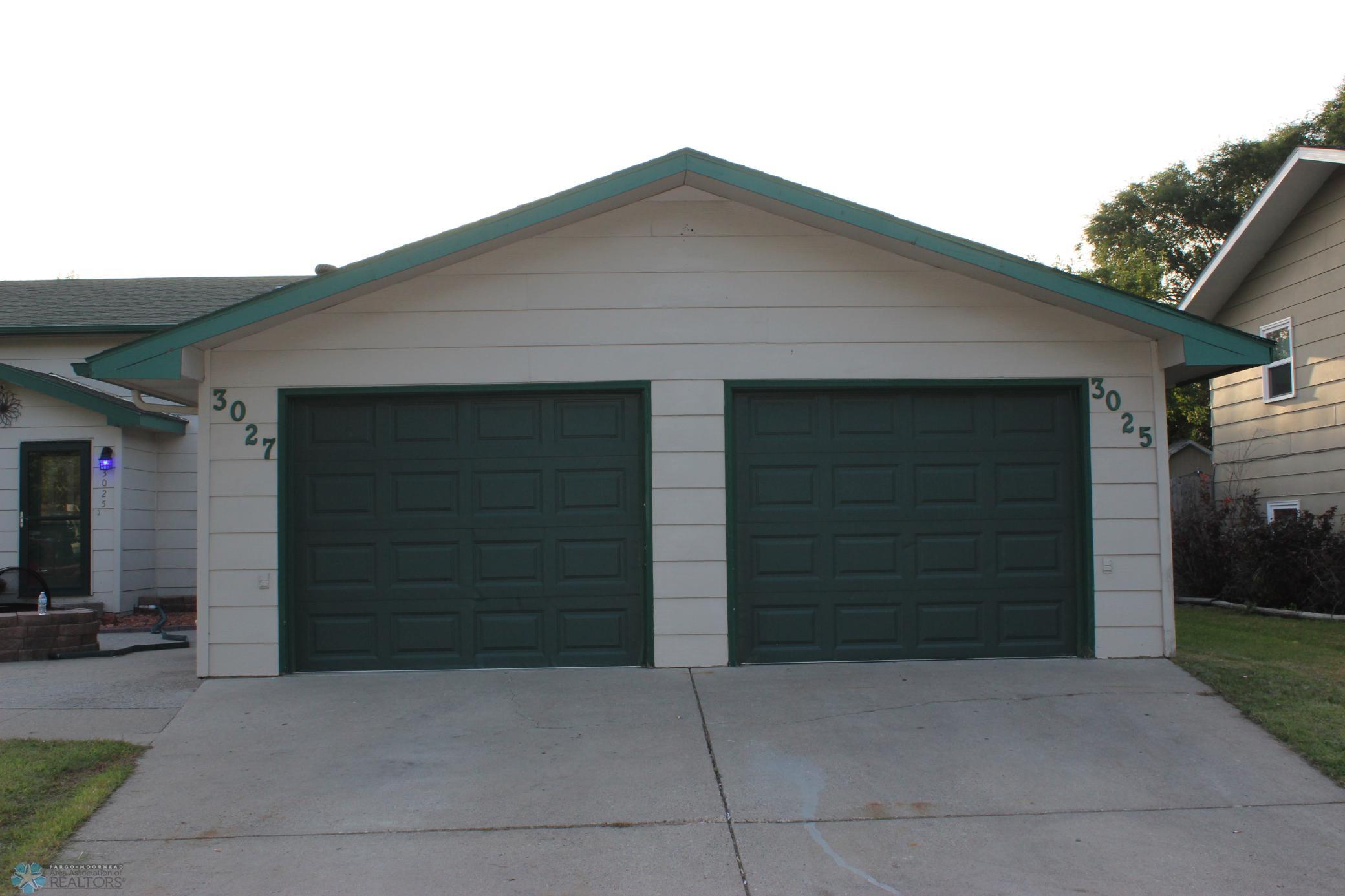 2 Single Stall Garages