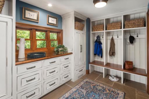 Mudroom off of 3-Car Garage