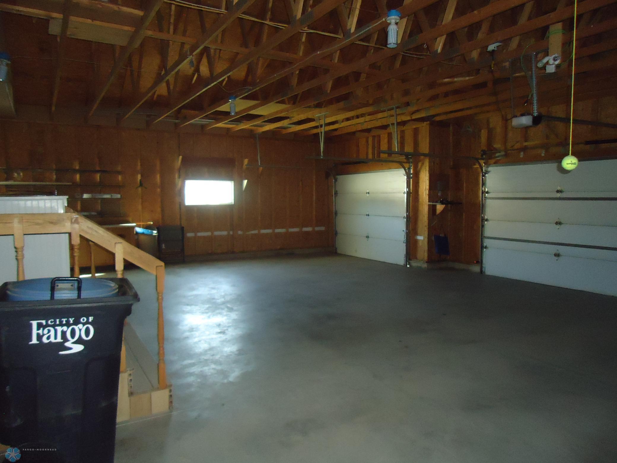 over sized 3 stall garage
