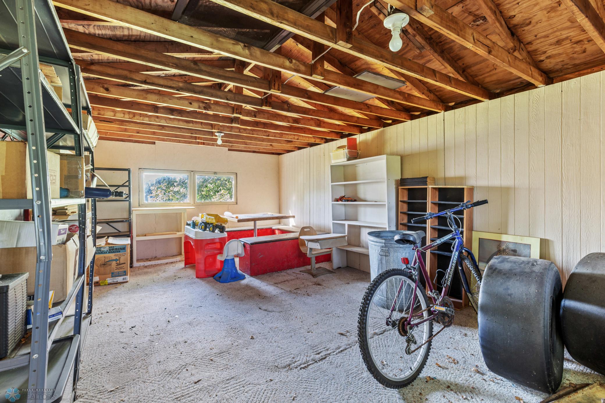 Storage Shed Interior