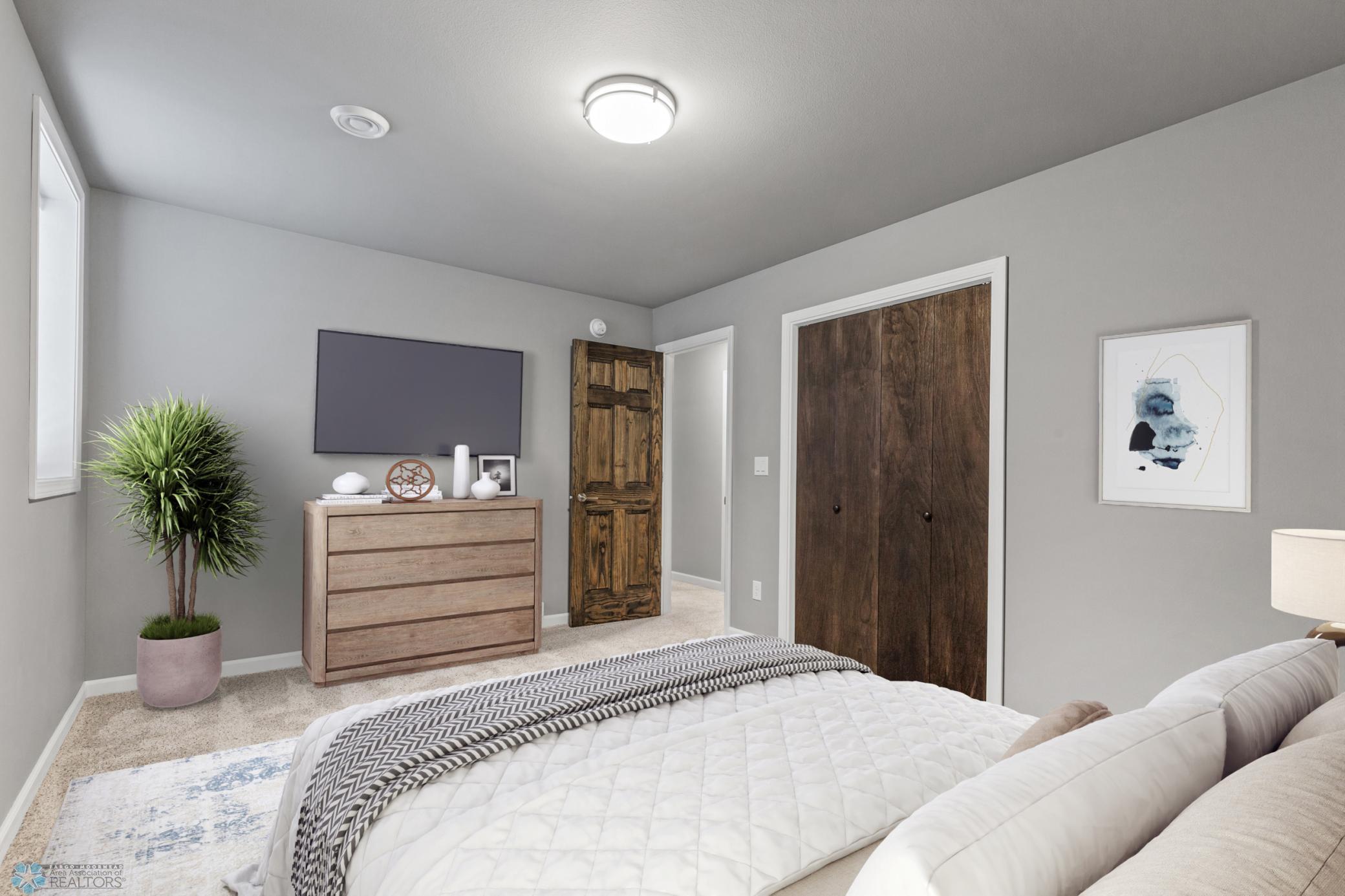 Virtually Staged - Bedroom 4