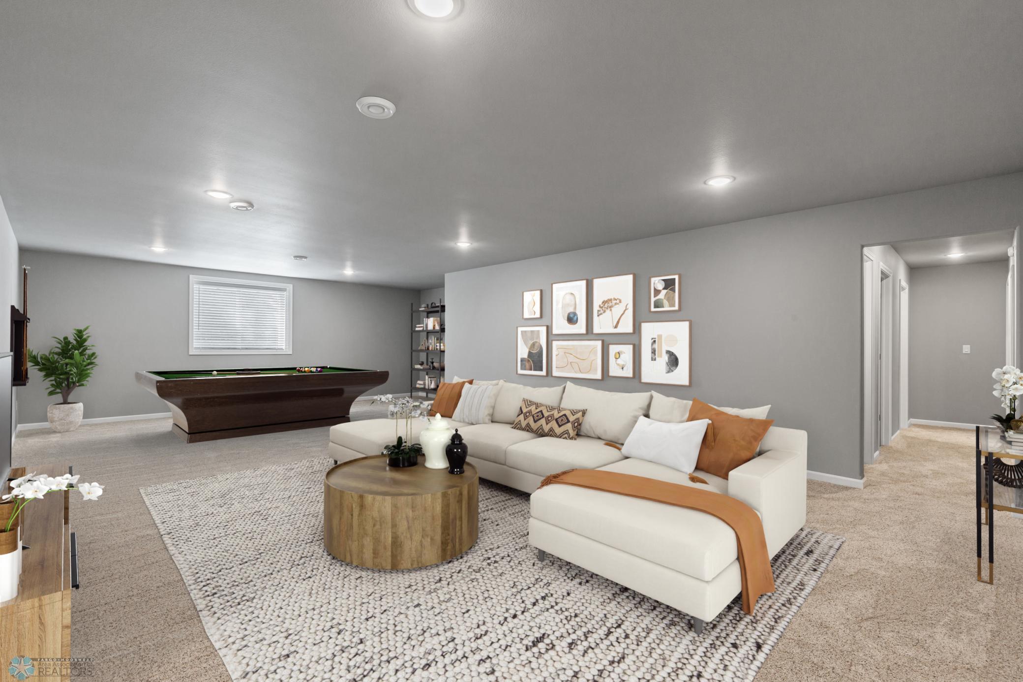 Virtually Staged - Family Room