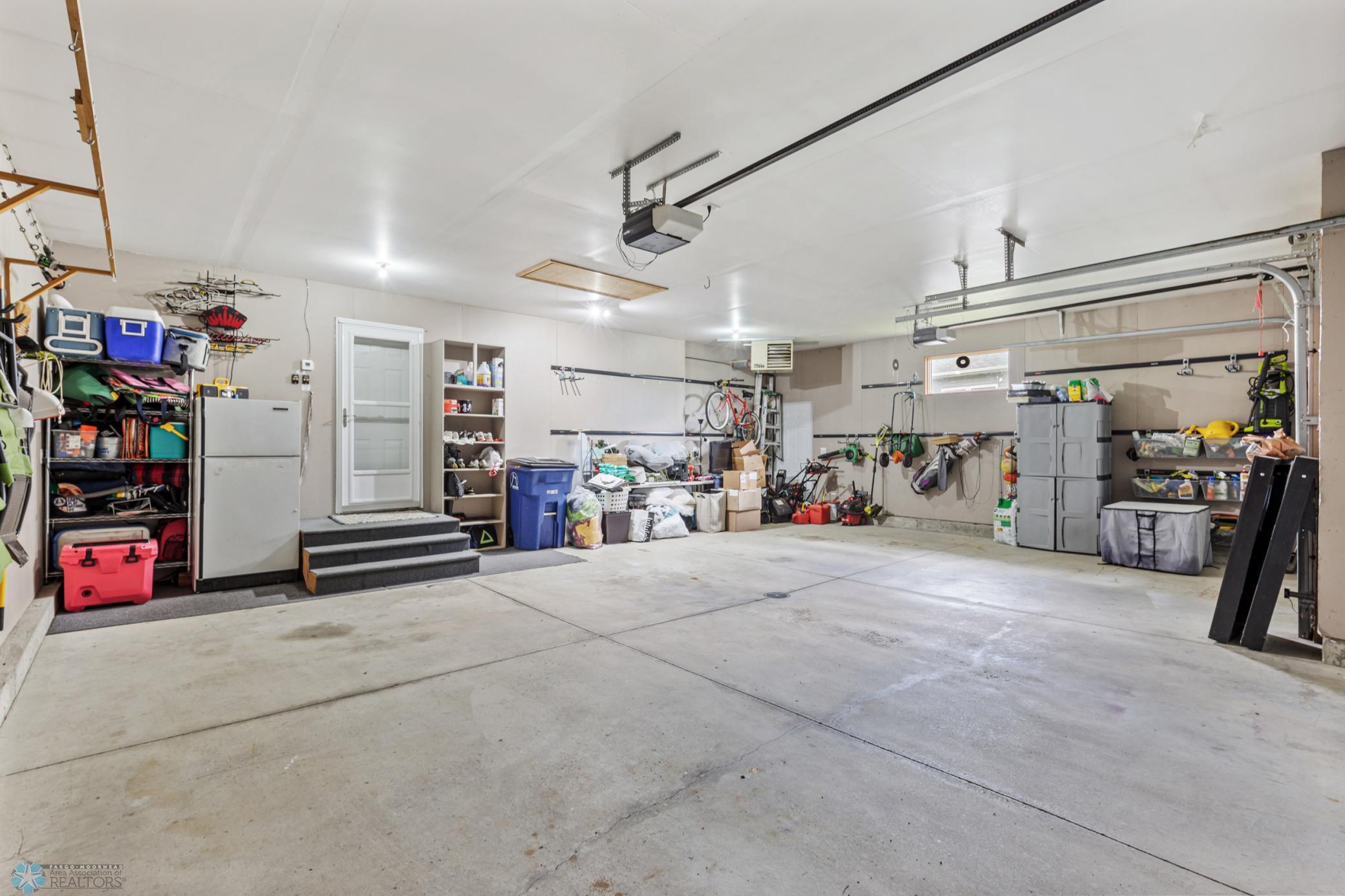 Finished Heated Triple Garage