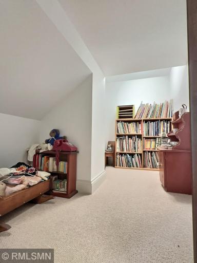 This is a fun spot under the stairs, great little playroom or extra storage. Space well used.