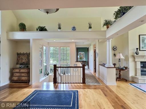 Maple floors throughout the main level, gorgeous woodwork everywhere, and so much detail!