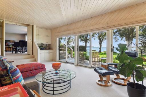 The family room.