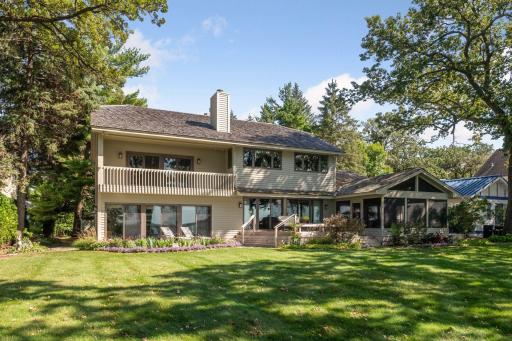 Another view of the back of the home.