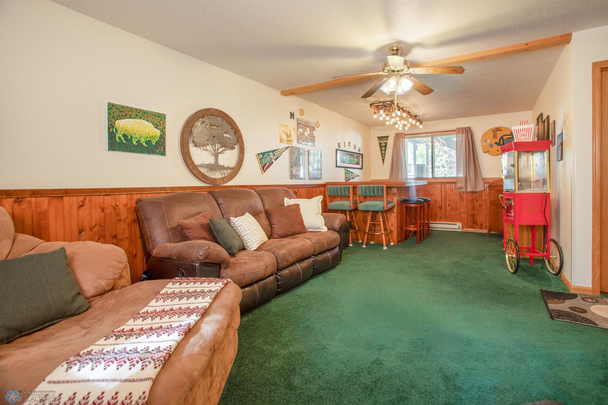 Basement family room