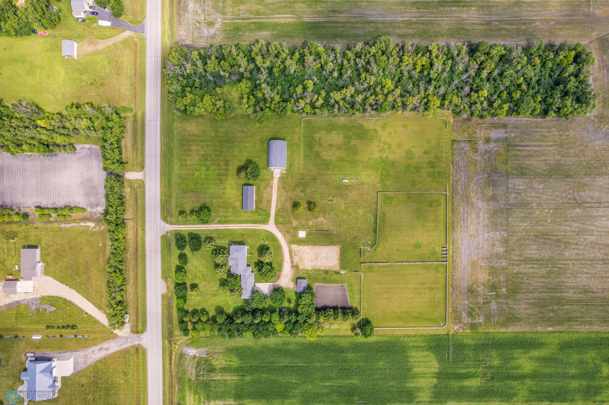 Overhead View of Farmstead