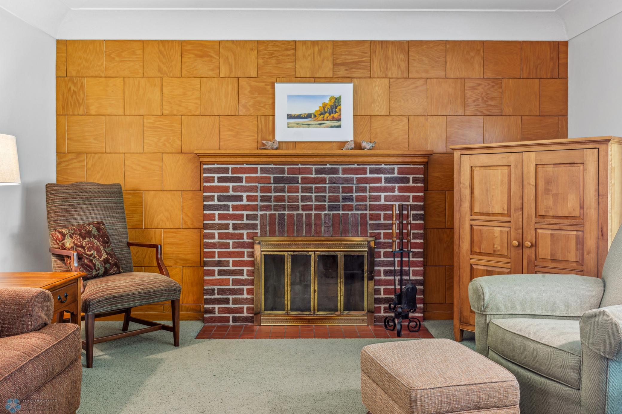 Woodburning Fireplace