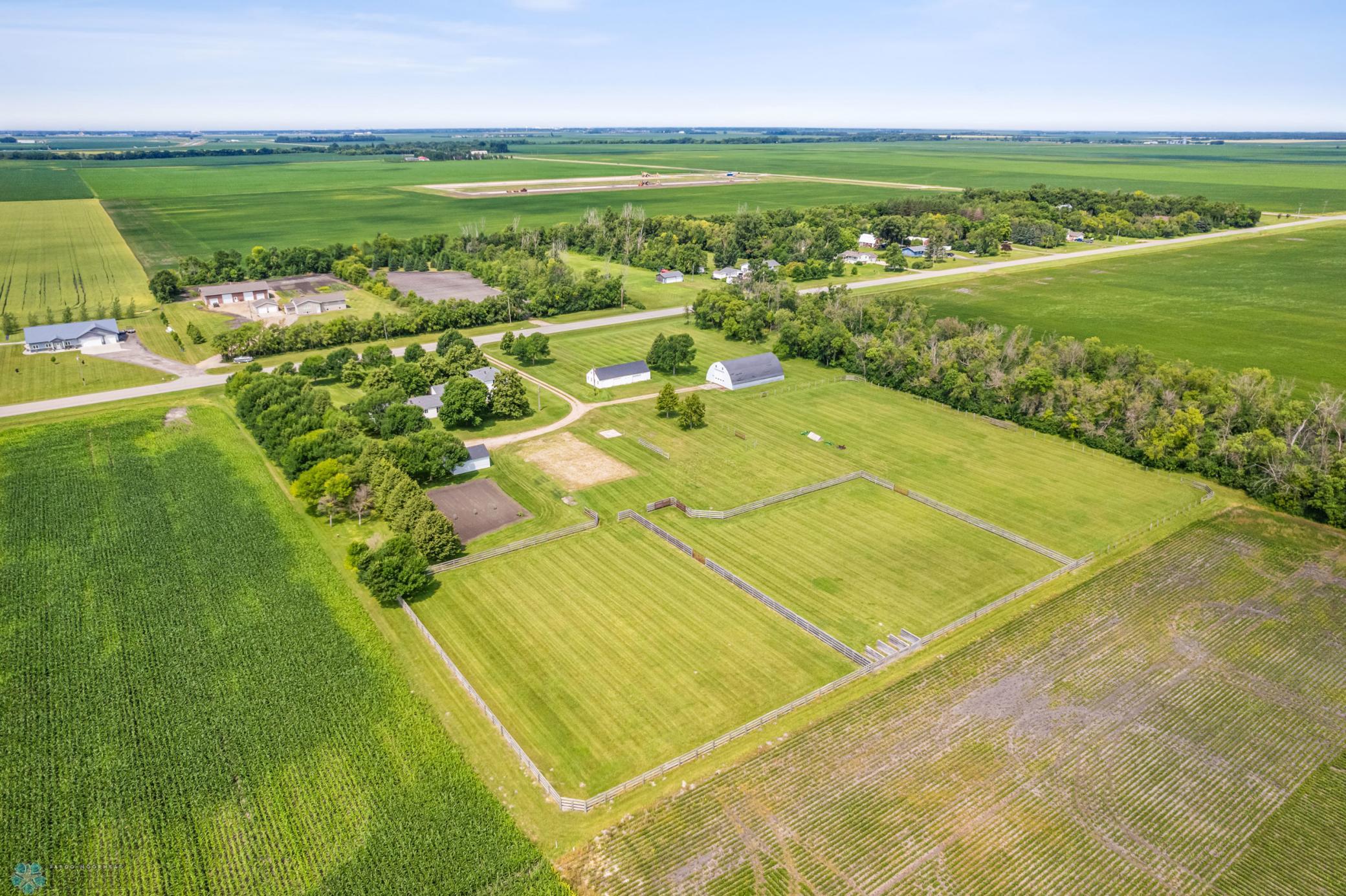 Aerial View of Farmstead