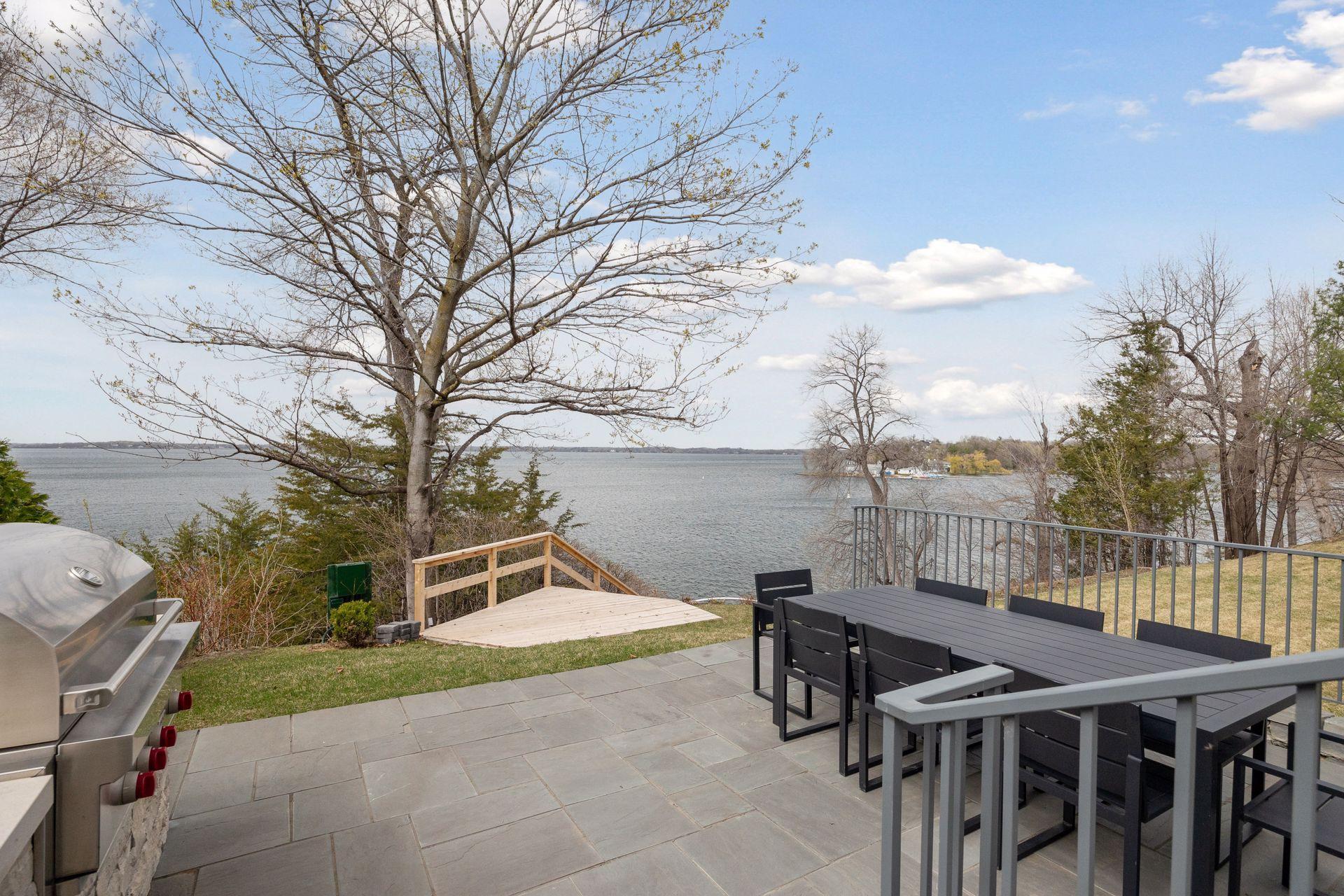 Lakeside Lift to be installed on southside of staircase to the lake.