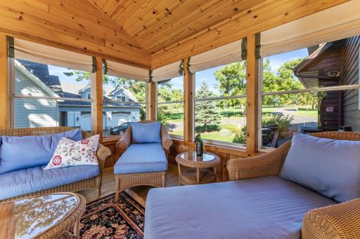 Three Season Porch with Abundant Natural Light