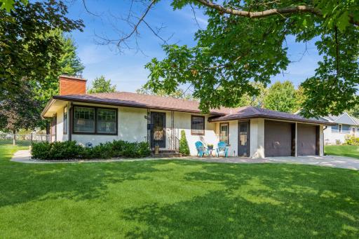 Photo for 9650 Elliot Avenue S, Minneapolis, MN 55420 - listing #6602256 Front with walkway around to side entrance
