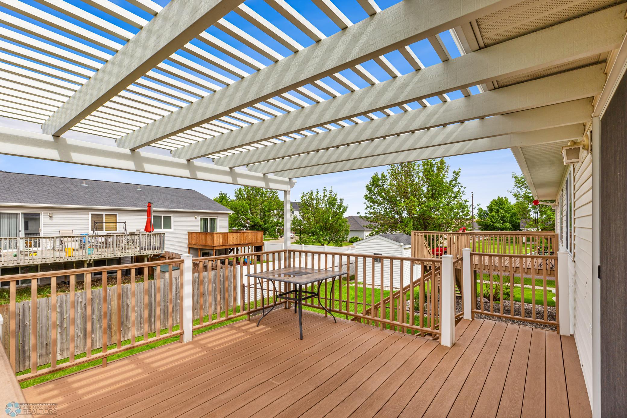 Deck with Pergola