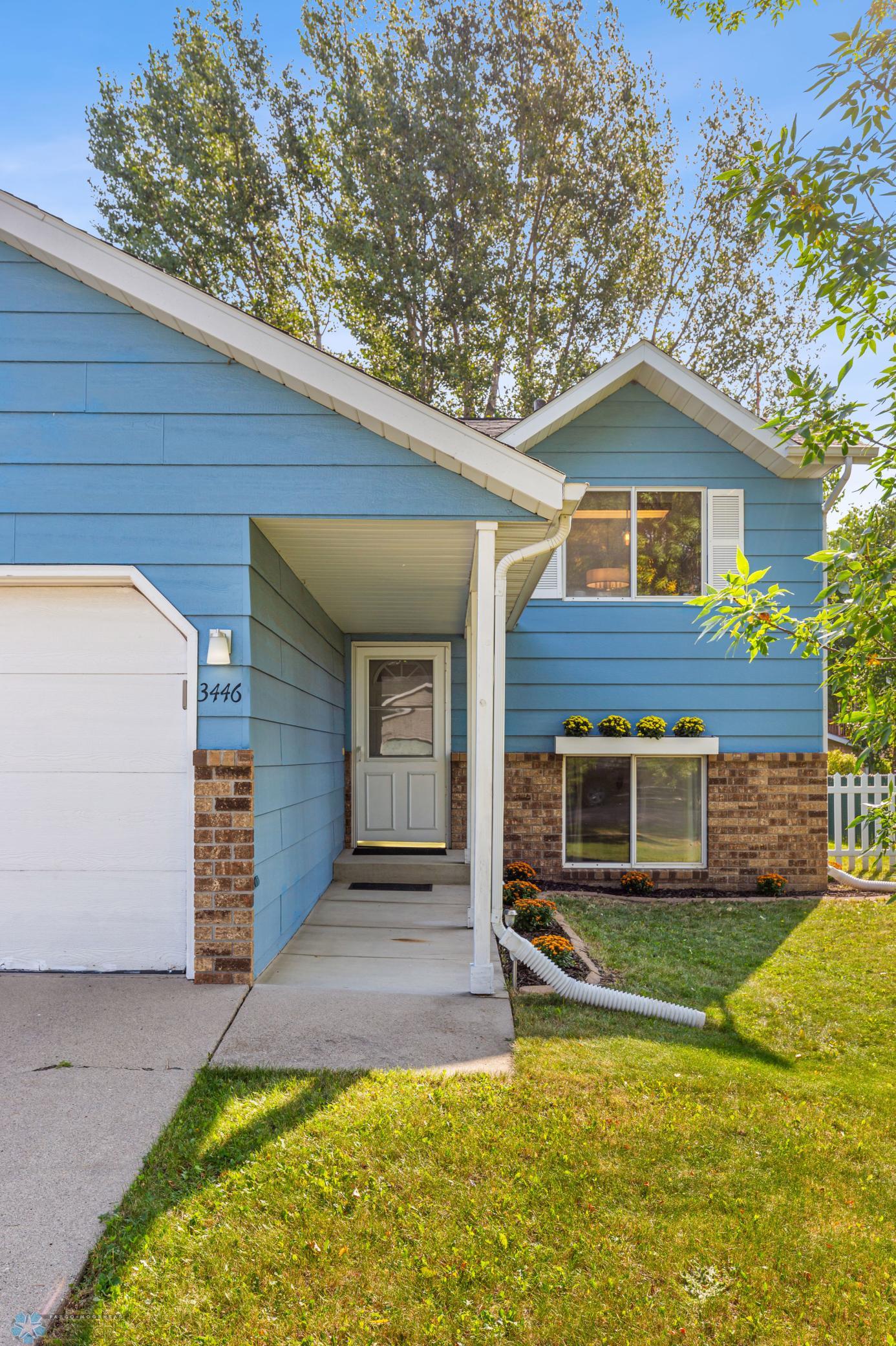 Covered front entry
