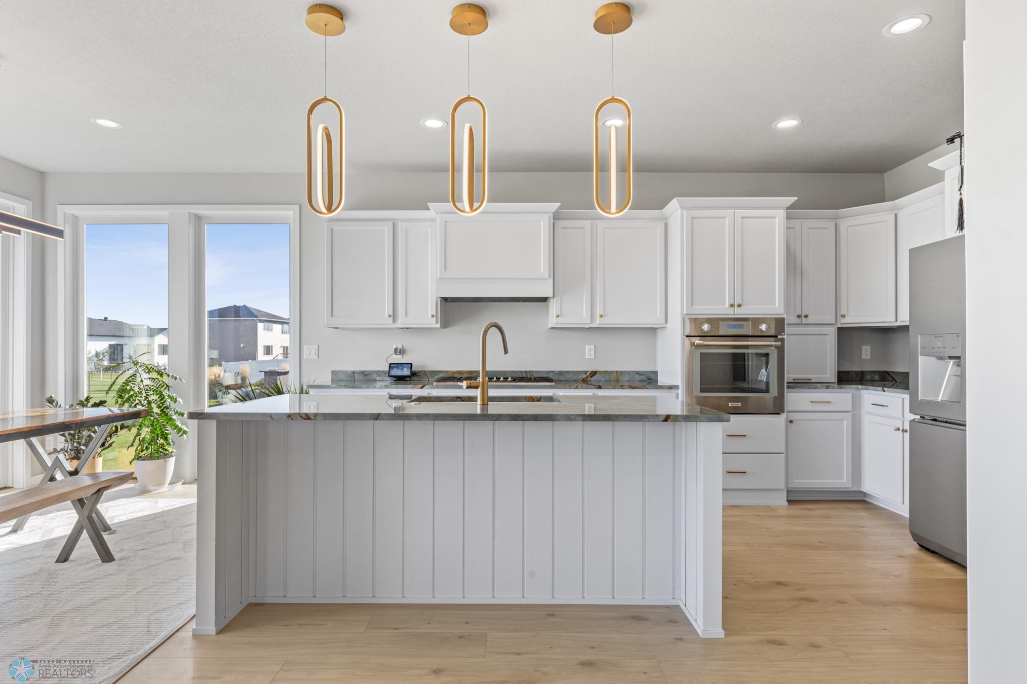 Kitchen with Lighting Upgrades