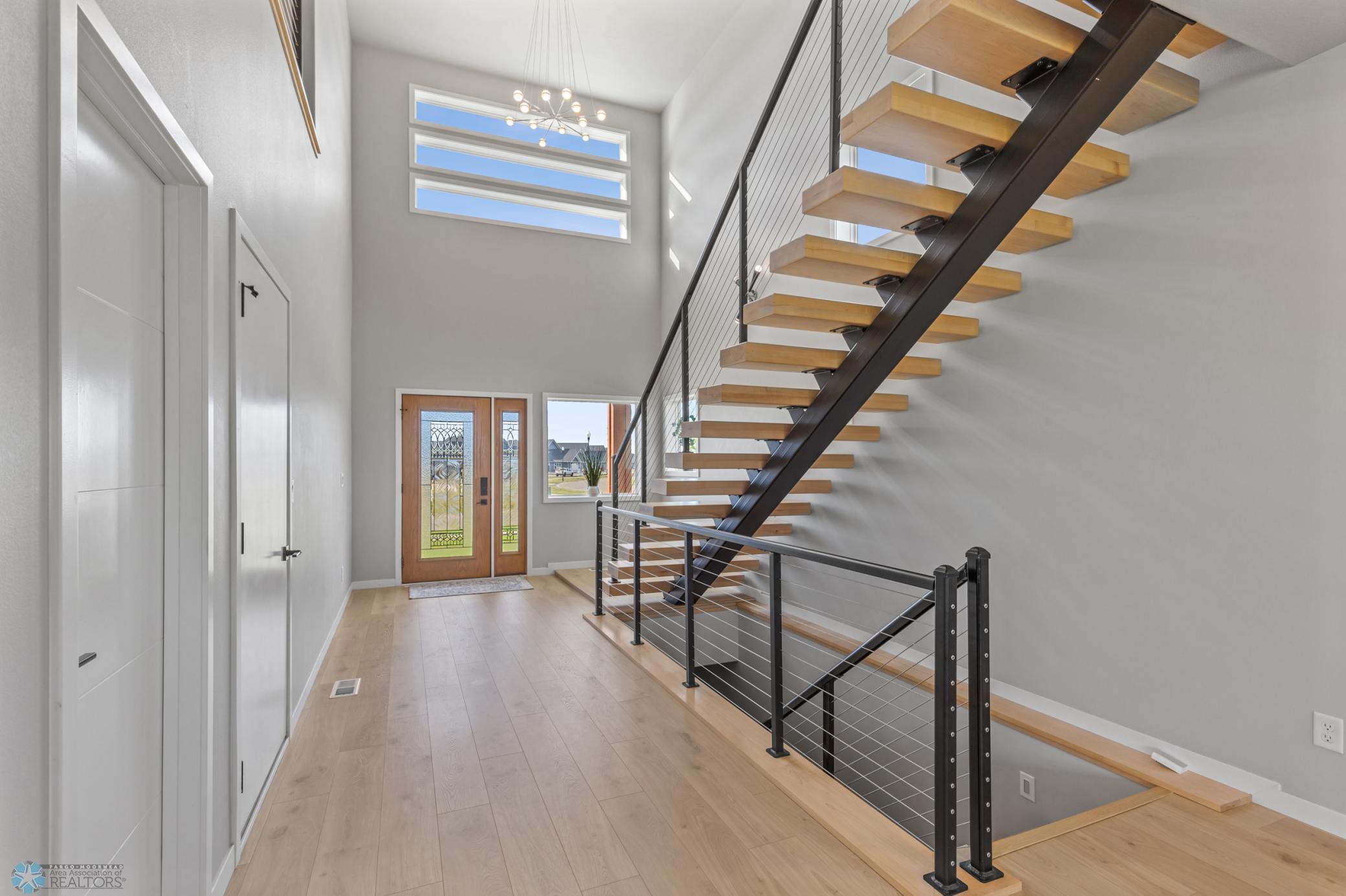 Double Volume Foyer with Natural Light