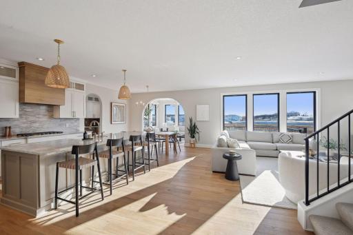 The south-east facing backyard maximizes the sun exposure throughout the home.