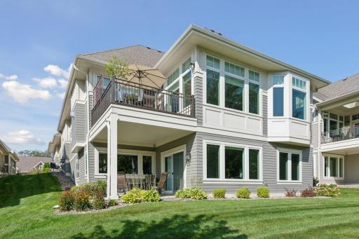 Beautiful architectural elements encapsulate the home.