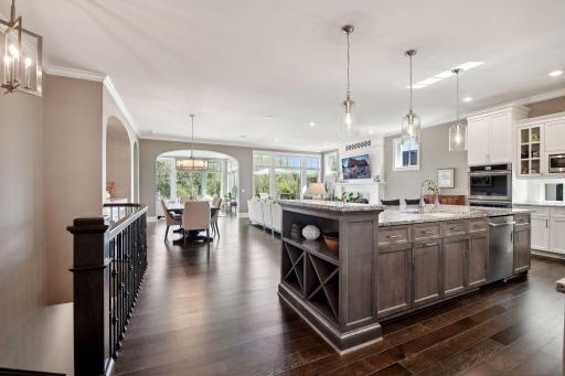 The open floor plan is perfect for relaxed living