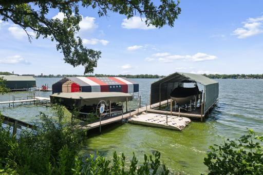 Your home port! The lift is to be excluded from the sale of the home and the dock/boat house are negotiable.