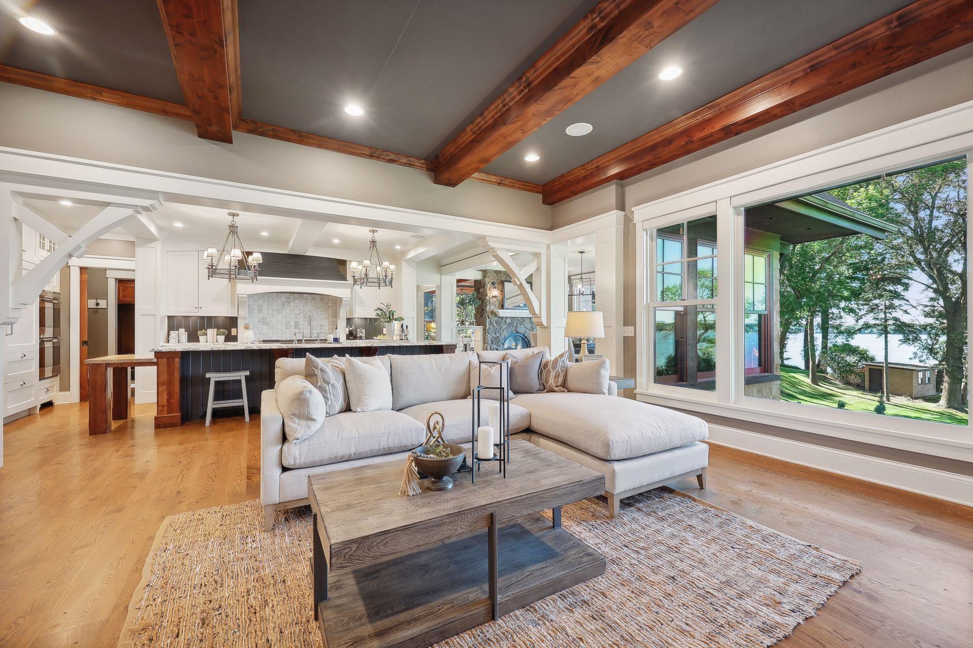 Offering an open floor plan, each space seamlessly flows together creating inviting spaces for modern-day living or entertaining.