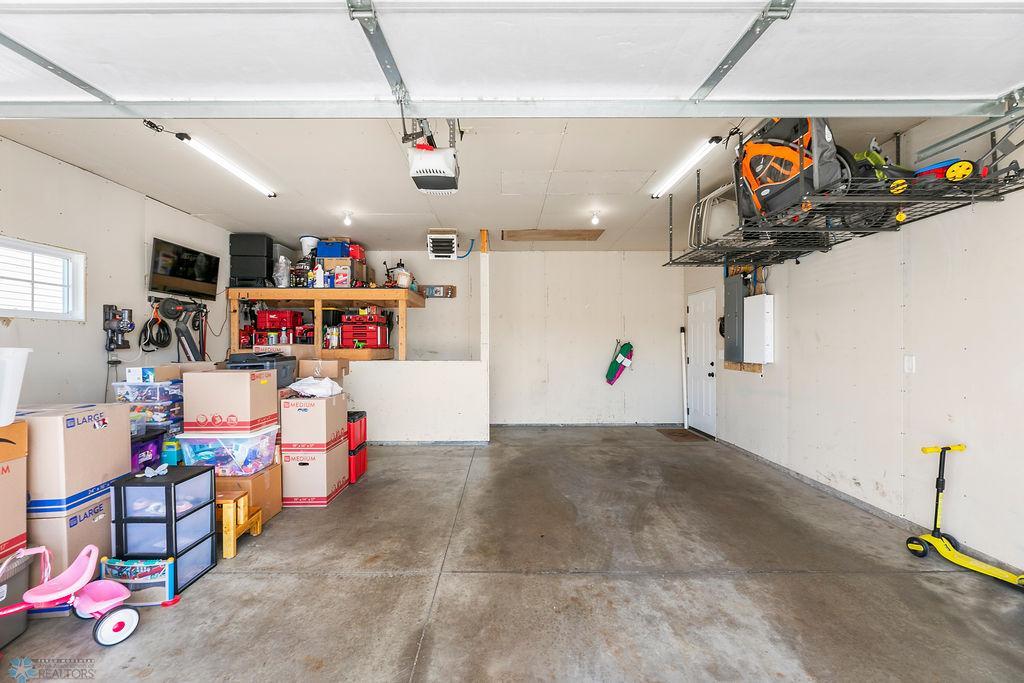 Finished + Heated Garage