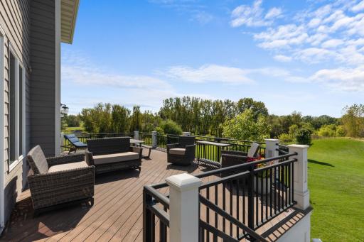 Enjoy the sun on the maintenance-free deck