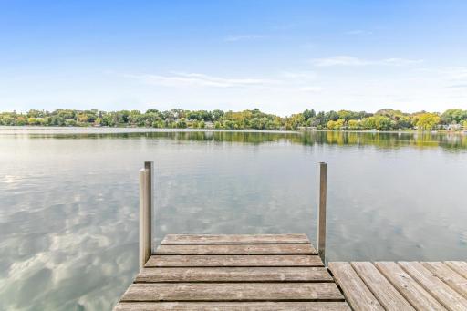 McCarron Lake is 57 feet deep and offers the opportunity to swim, boat, and fish. This south facing view allows you to view both the sunrise and sunset from your own piece of paradise.