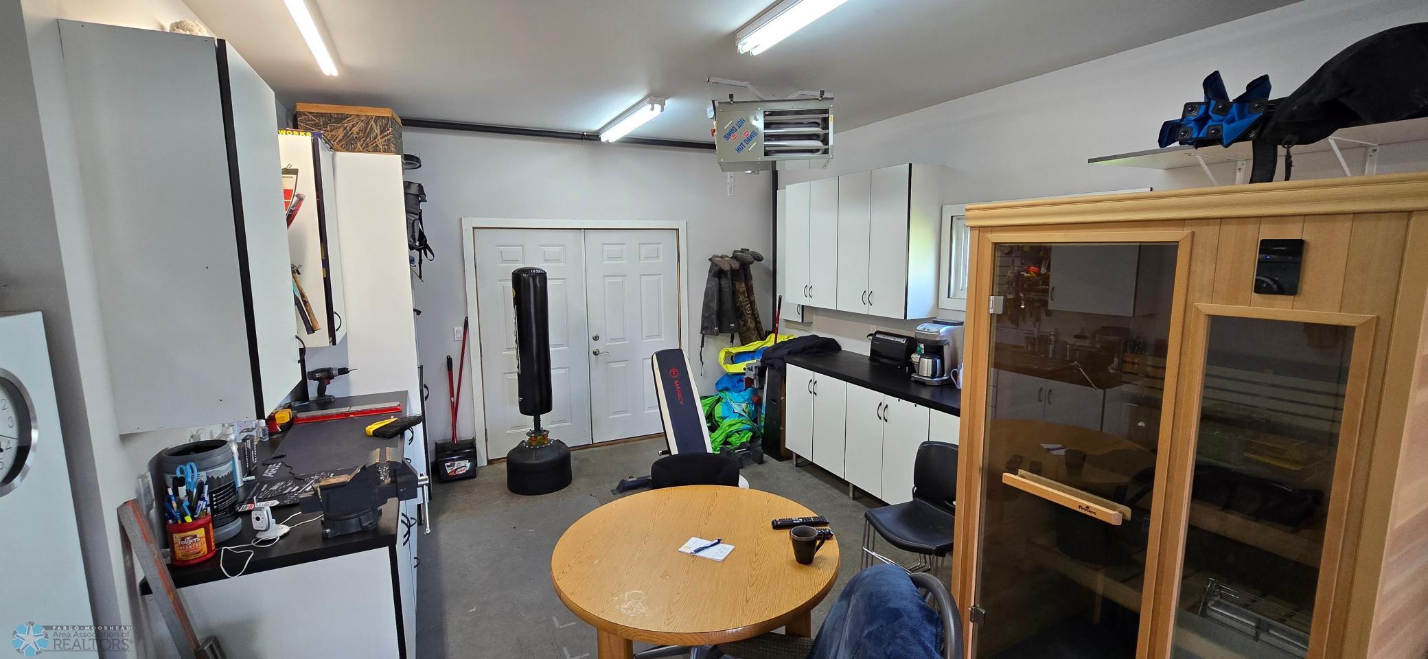 Heated Garage Lounge