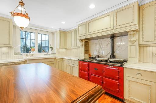 Custom cabinetry and so much natural light!