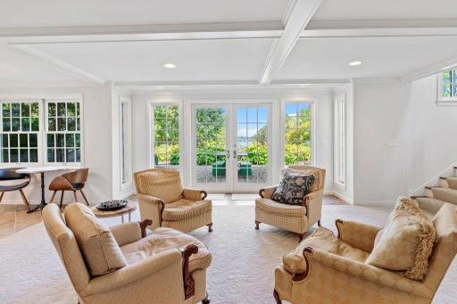The views in in the lower level are stunning!