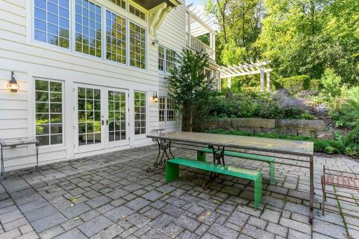 Enjoy the paver patio off the walkout lower level.