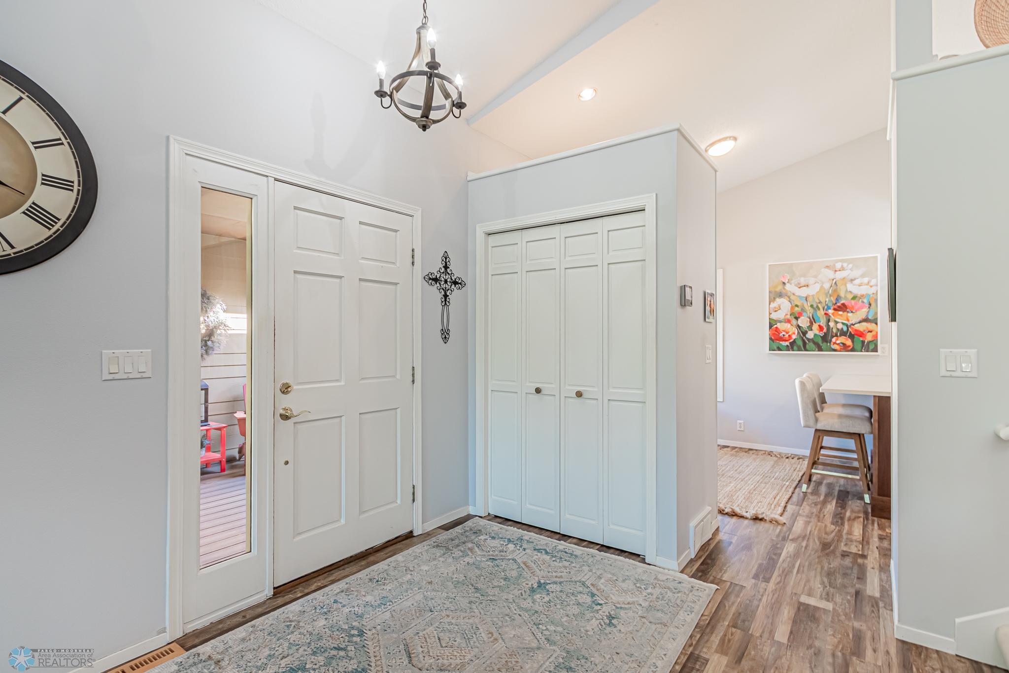 Front Entry - Large Guest closet